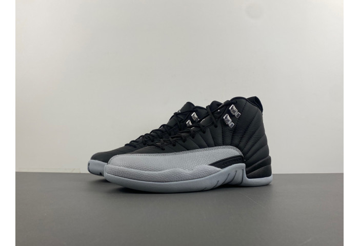 AIR JORDAN 12 “BLACK/WOLF GREY” CT8013-010
