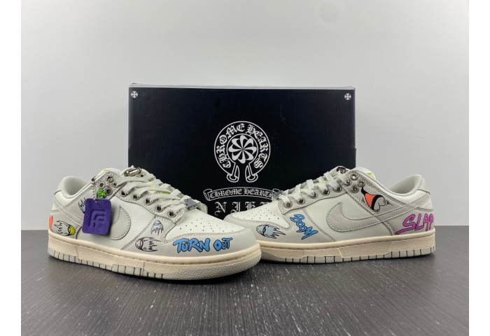 Nike Dunk Low Chrome Hearts DD1503-107