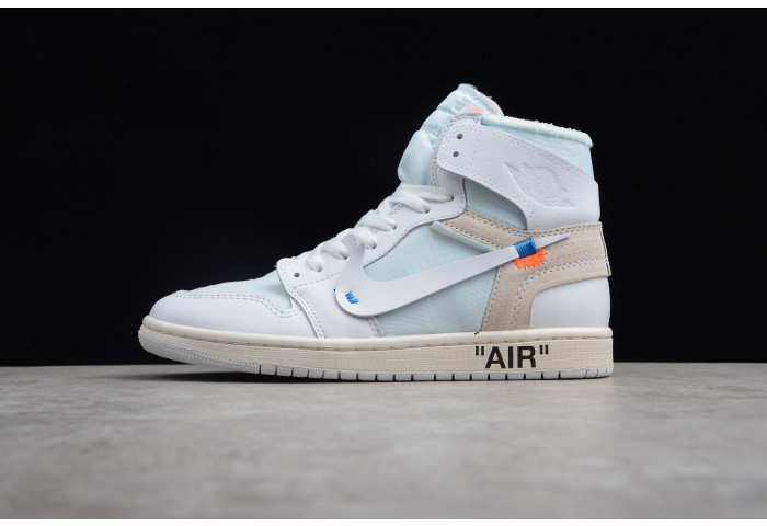 Jordan 1 Retro High Off-White White (GS) AQ8296-100