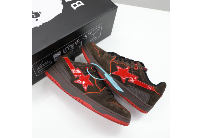A Bathing Ape SK8 Sta Brown BA011