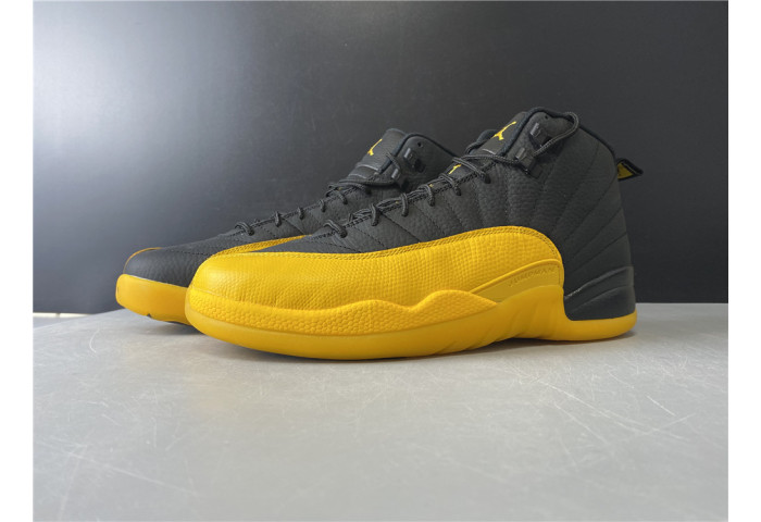 JORDAN 12 RETRO BLACK UNIVERSITY GOLD 130690-070