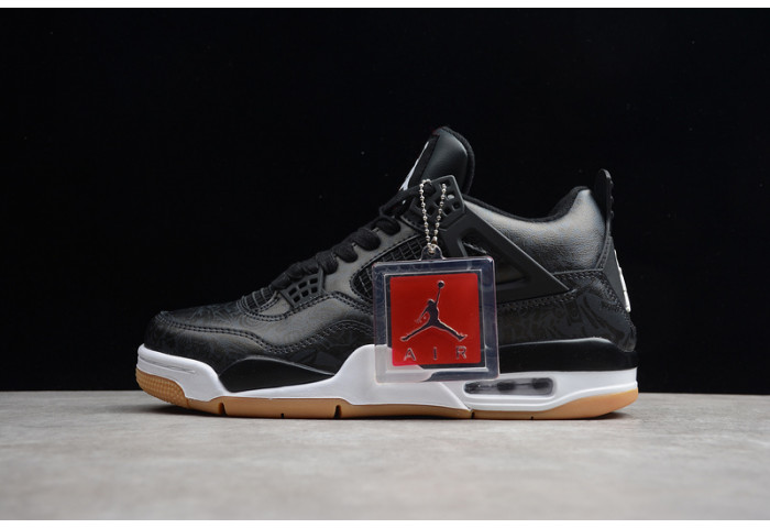 Jordan 4 Retro Laser Black Gum CI1184-001