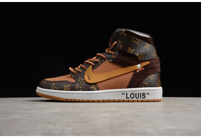 OFF–WHITE X NIKE AIR JORDAN 1S(WITH CASE)