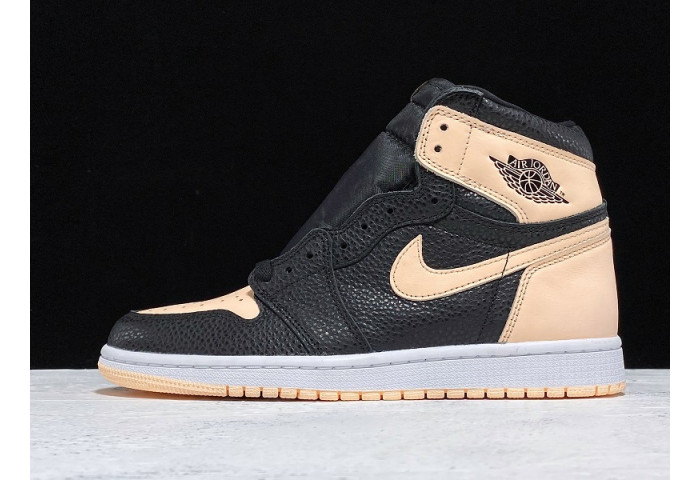 Jordan 1 Retro High Black Crimson Tint 555088-081