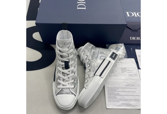 B23 OBLIQUE HIGH TOP SNEAKERS T00480H078