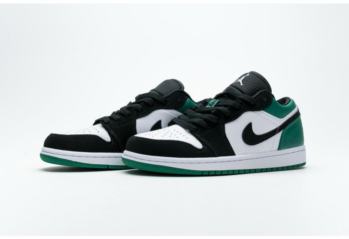 Jordan 1 Low White Black Mystic Green 553558-113