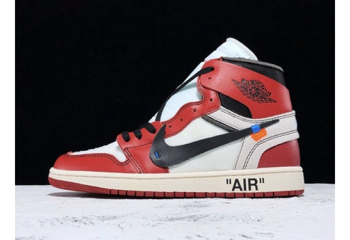 OFF-WHITE AIR JORDAN 1 RETRO CHICAGO THE TEN AA3834-101