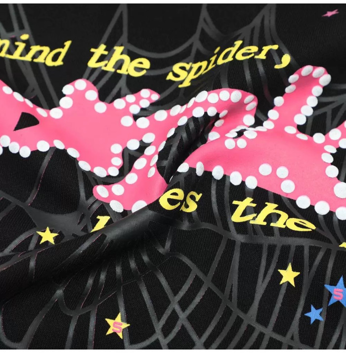 Sp5der P*NK V2 Hoodie