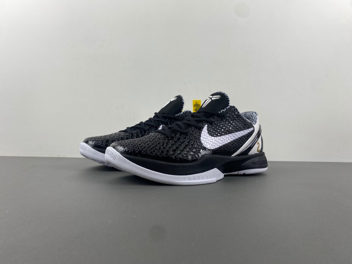 Nike Kobe 7 VI WHITE AND BLACK BLANC ET NOIR CW2190-002