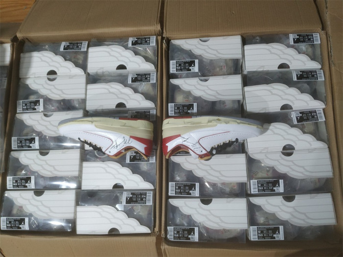 Jordan 2 Retro Low SP Off-White White Red DJ4375-106