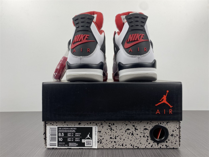 Jordan 4 Retro Fire Red (2020) DC7770-160