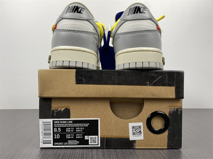 Nike Dunk Low Off-White Lot 27  DM1602-120