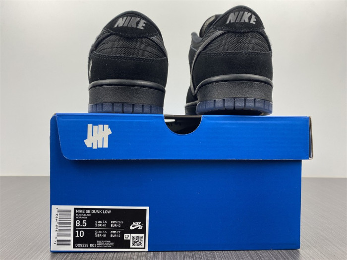 Nike SB Dunk Low SP Undefeated 5 On It Black DO9329-001