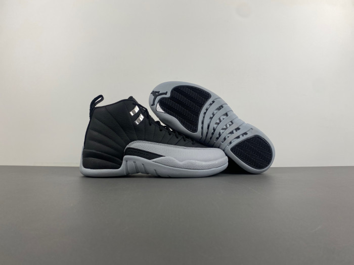 AIR JORDAN 12 “BLACK/WOLF GREY” CT8013-010