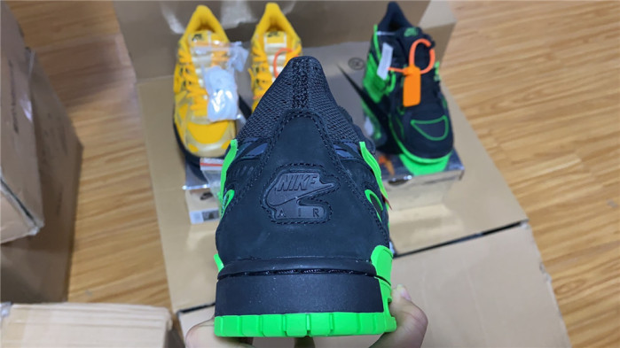 Nike Air Rubber Dunk Off-White Green Strike CU6015-001