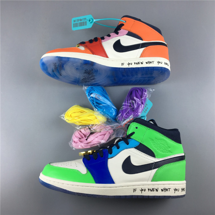 Jordan 1 Mid SE Fearless Melody Ehsani (W) CQ7629-100