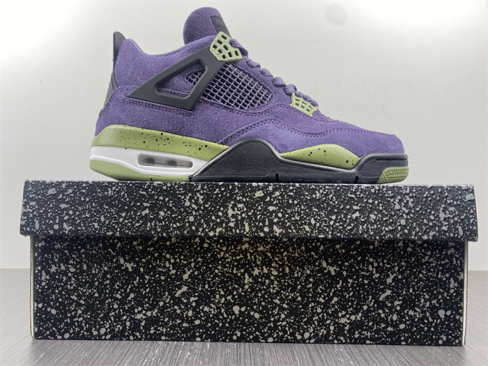 Jordan 4 Retro Canyon Purple  AQ9129-500