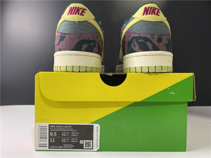Nike Dunk Low “Lemon Wash" CZ9747-900