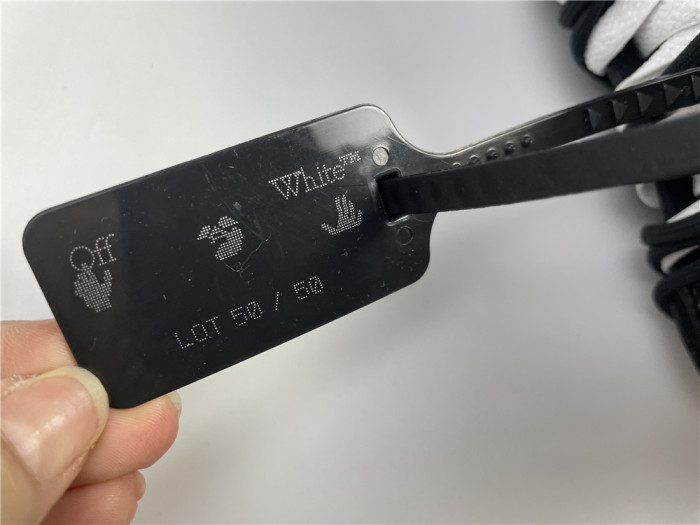 Nike Off-White x Nike Dunk Low Black, silver and purple DM1602-001