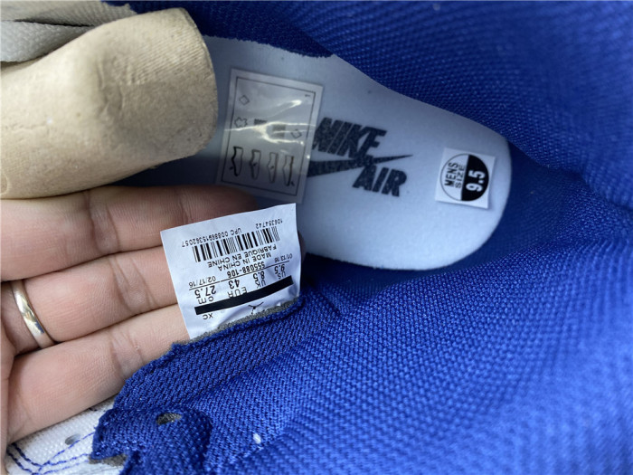 Jordan 1 Retro Metallic Navy (2016) 555088-106