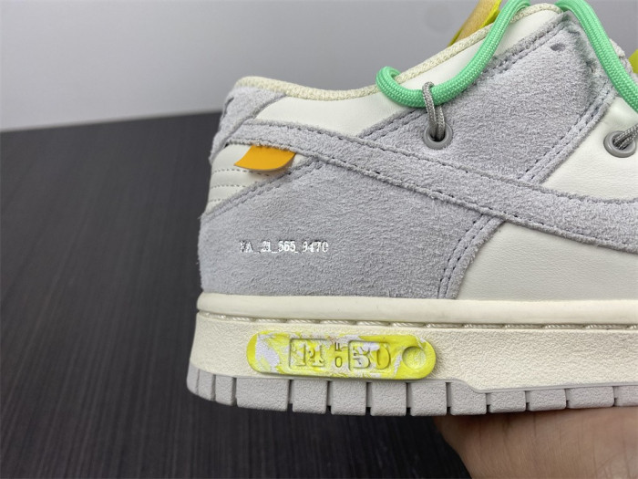 NIKE DUNK LOW OFF-WHITE LOT 14 DJ0950-107