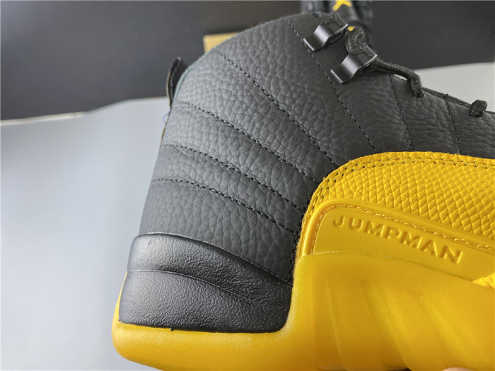 JORDAN 12 RETRO BLACK UNIVERSITY GOLD 130690-070