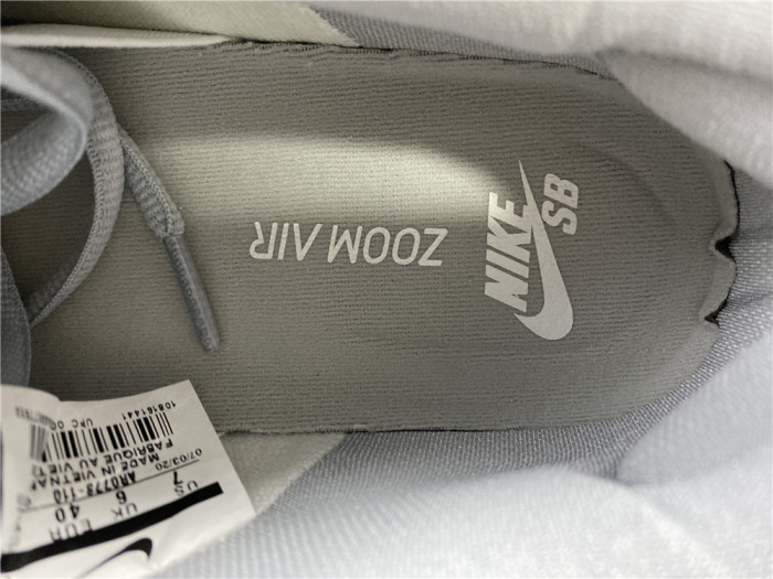 Nike SB Dunk Low Summit White Wolf Grey AR0778-110