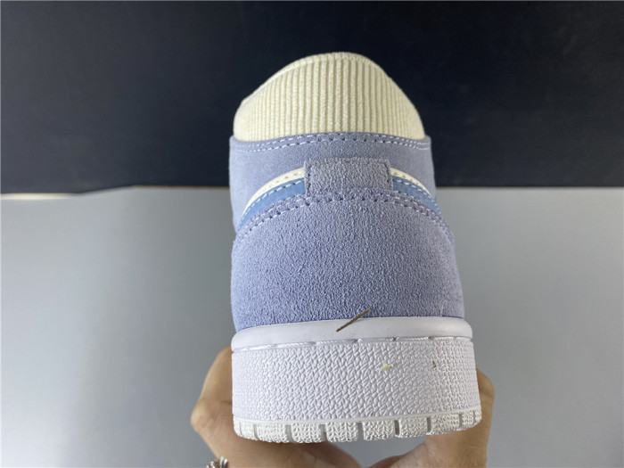 Jordan 1 Mid Mixed Textures Blue DA4666-100