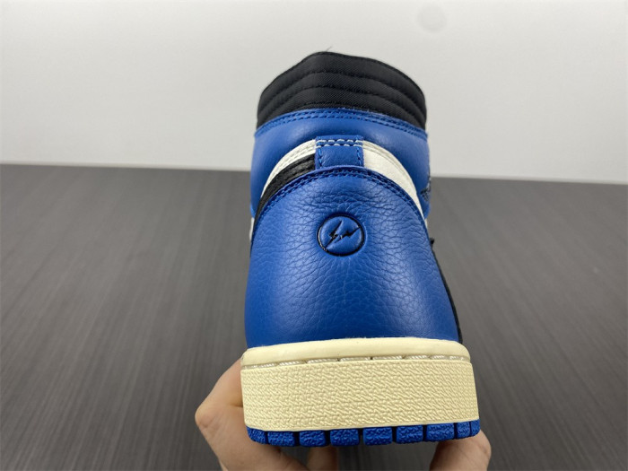 Air Jordan 1 Travis Scott Blank Black Barb True Cap Leather DH3227-105