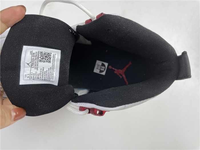 JORDAN 12 White flame red CT8013-106