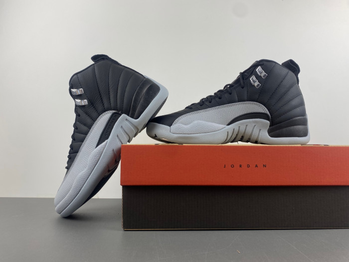 AIR JORDAN 12 “BLACK/WOLF GREY” CT8013-010