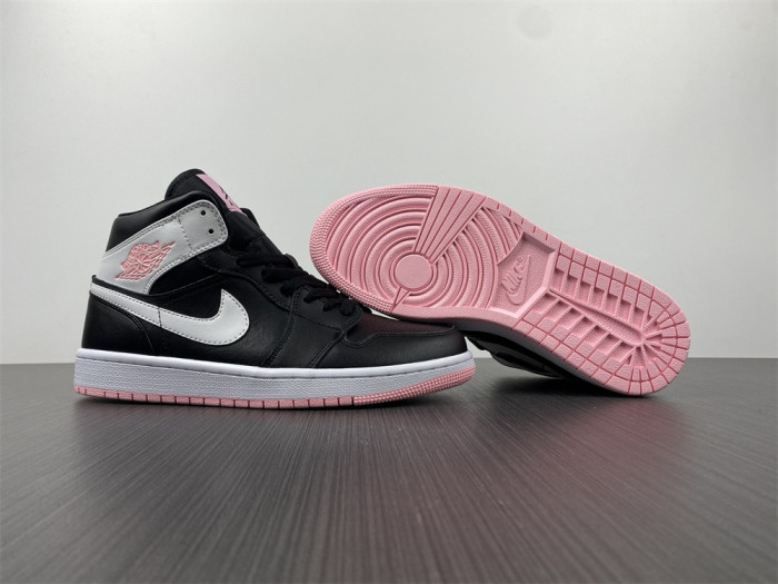 Mid GS Black White Arctic Pink 555112-061
