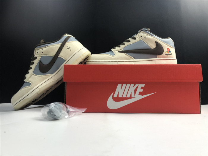 TRAVIS SCOTT PLAYSTATION NIKE SB DUNK LOW CU1726-800