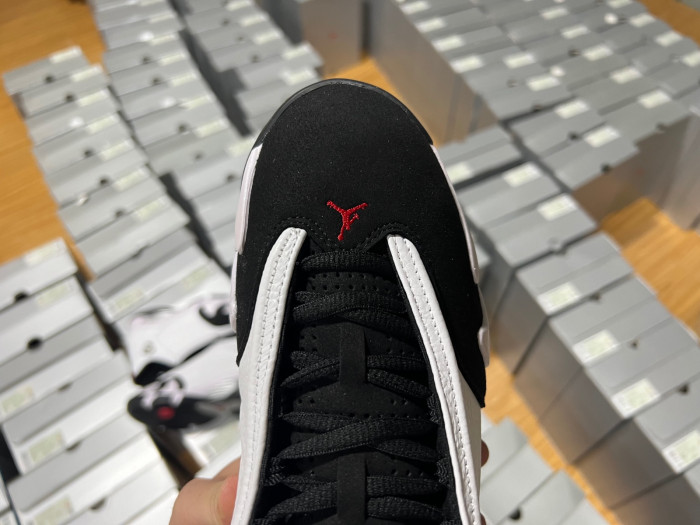 Air Jordan 14 “Black Toe” 487471-160