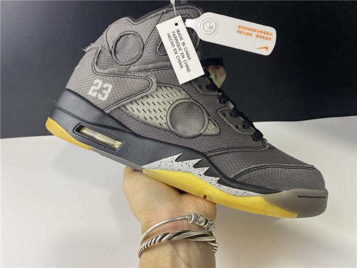 Jordan 5 Retro Off-White Black CT8480-001