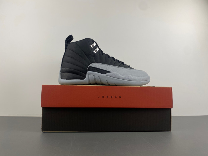 AIR JORDAN 12 “BLACK/WOLF GREY” CT8013-010