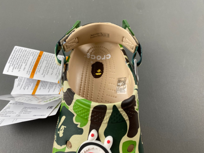 BAPE x Crocs Classic Clog 
