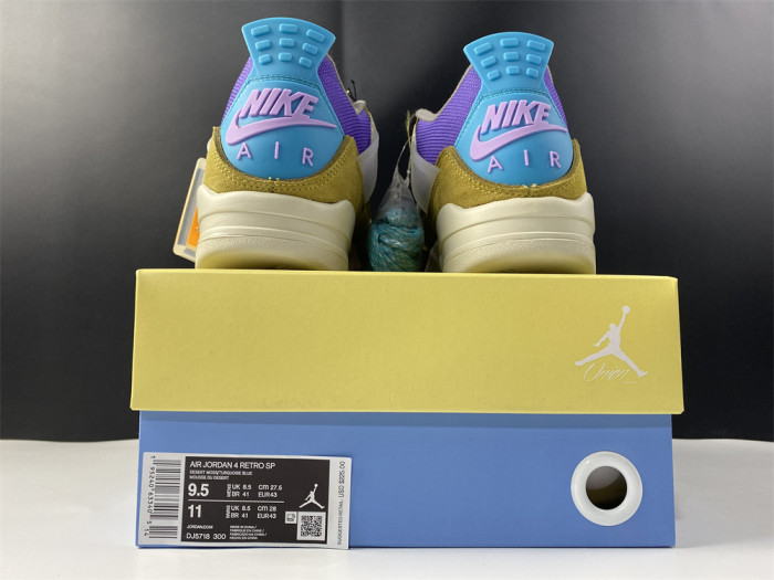 Jordan 4 Retro SP 30th Anniversary Union Desert Moss DJ5718-300