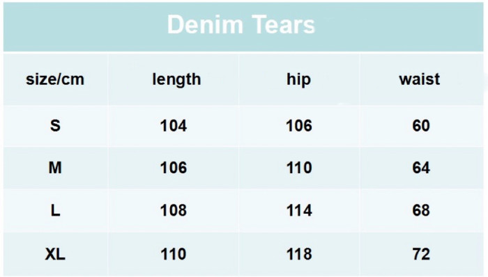 DENIM TEARS THE COTTON WREATH SWEATPANTS