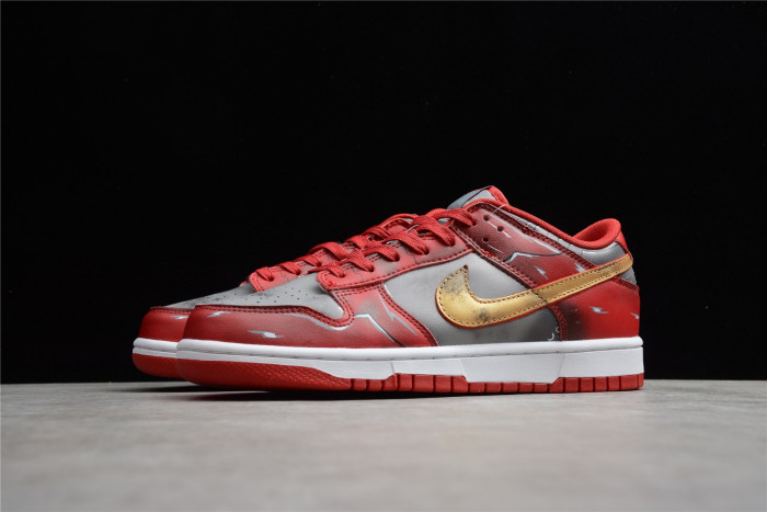 Nike Dunk Low Retro Medium Grey Varsity Red UNLV (2021) DD1391-002