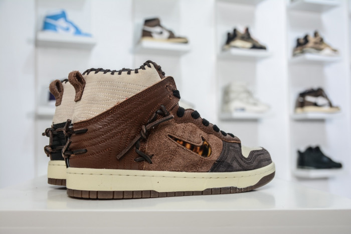 Nike Dunk High Bodega Legend Fauna Brown CZ8125-200