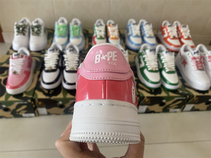 A BATHING APE BAPE STA LOW BLACK 001FWH701001_BLK_A