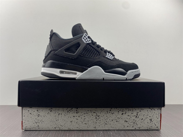 Jordan 4 Retro SE Black Canvas DH7138-006