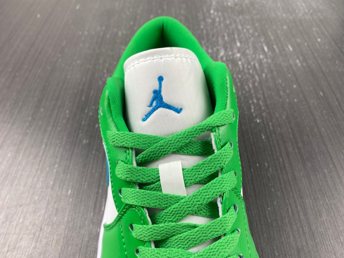 Air Jordan 1 Low White Green Blue DC0774-30418