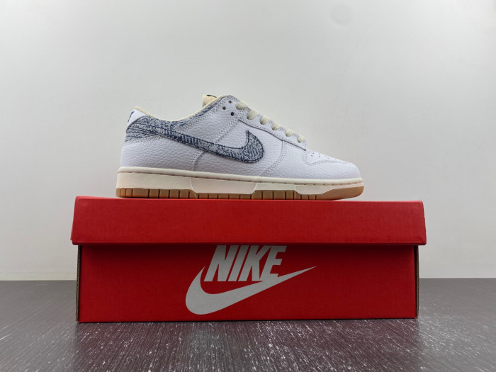 Nike Dunk Low “Washed Denim" FN6881-100