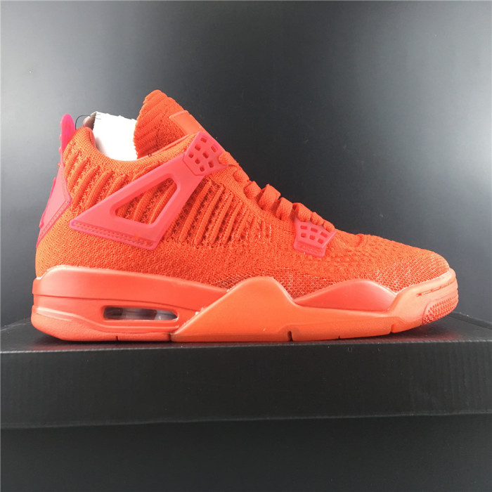 Jordan 4 Retro Flyknit Red  AQ3559-600