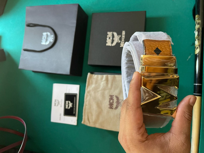 MCM CLAUS REVERSIBLE BELT