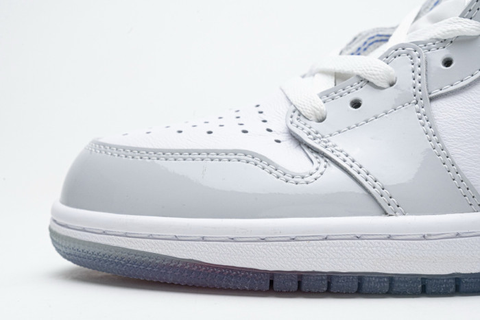 Jordan 1 Retro High Zoom White Racer Blue  CK6637-104