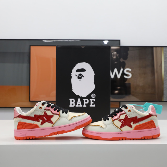 A Bathing Ape SK8 Sta Orange BA1I30-191-003