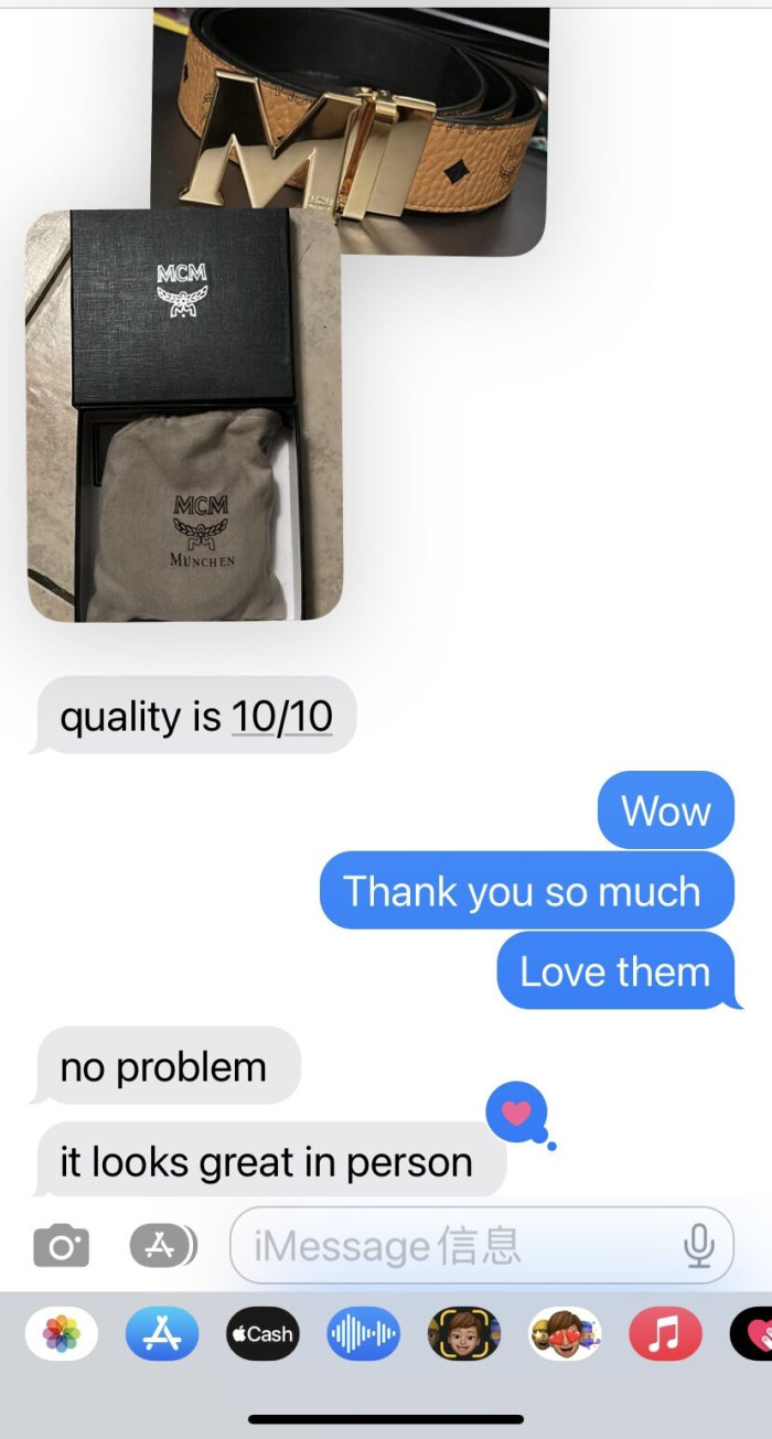 MCM CLAUS REVERSIBLE BELT